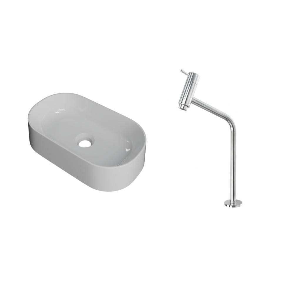 Kit Cuba OV42 C/Torneira Link 1062 Metal 1/4 Volta