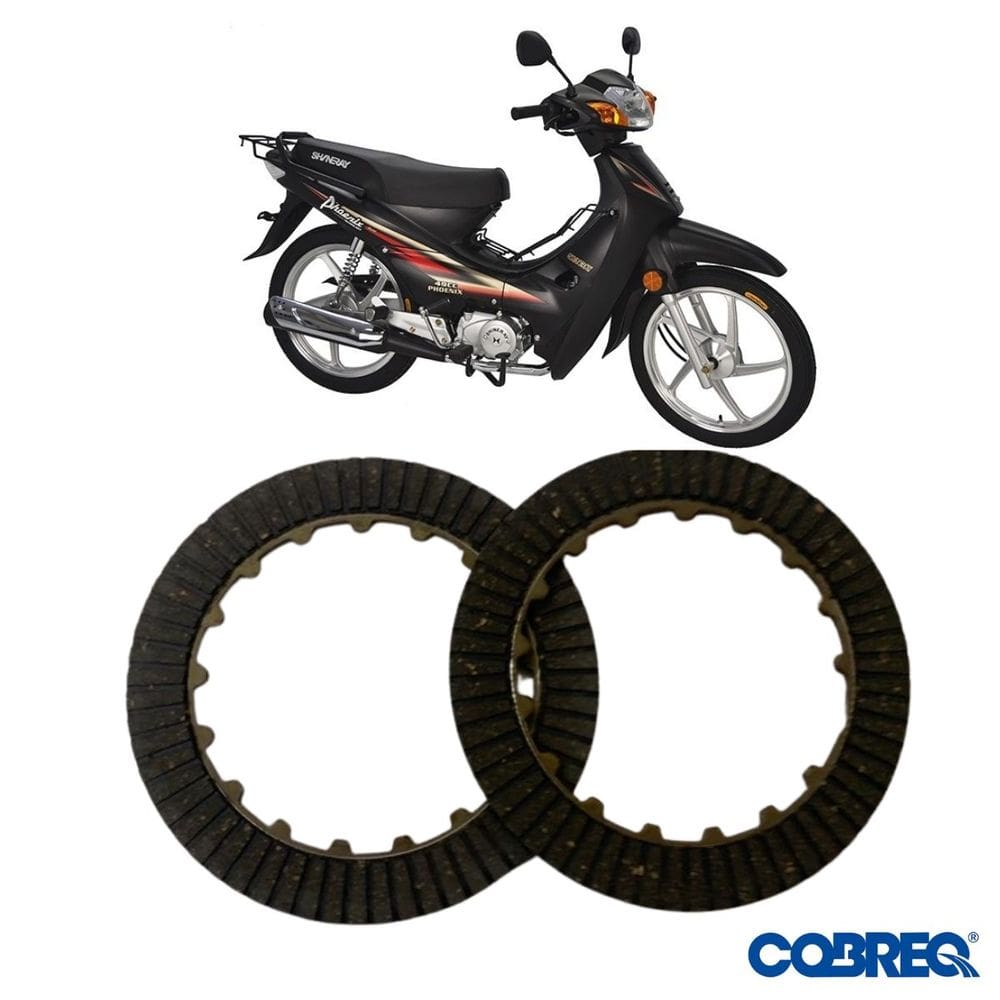 0009-De - Disco Embreagem - Phoenix - Cobreq