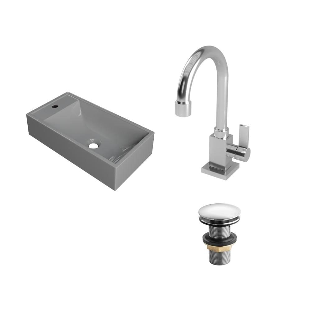 Kit Cuba RL545 C/Torneira Luxo 1195 + Válvula Click 1``G