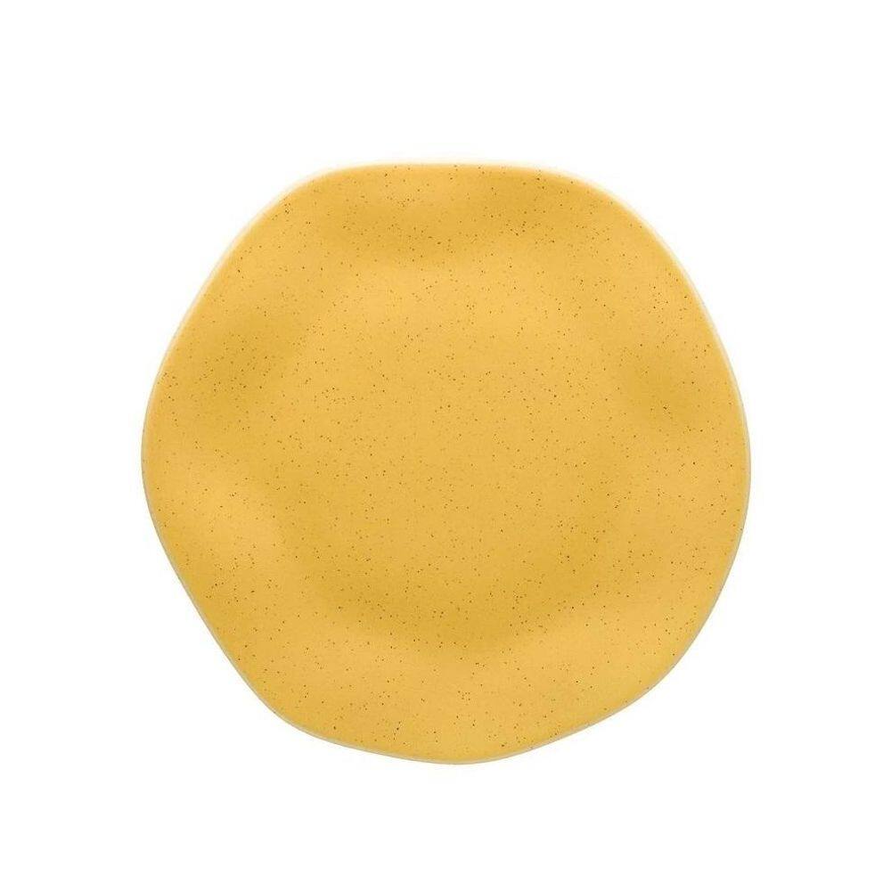 Prato Raso Porcelana Ryo Oxford 27,5 Cm Maracujá