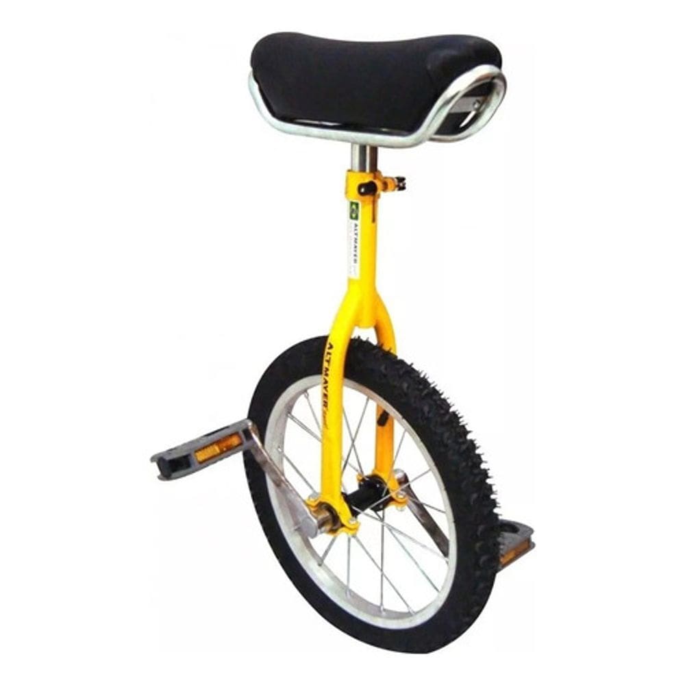 Monociclo mirim aço bicicleta malabares circo aro 16 altmaye