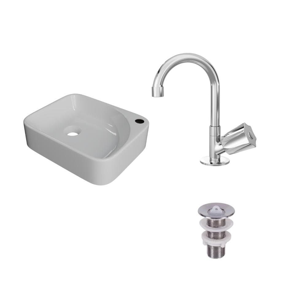 Kit Cuba RO36 C/Torneira C50 e Válvula 1`` ABS