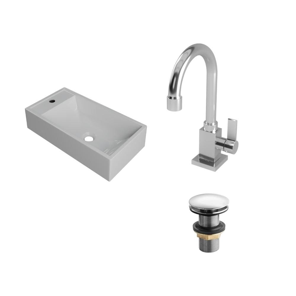 Kit Cuba RL545 C/Torneira Luxo 1195 + Válvula Click 1``G