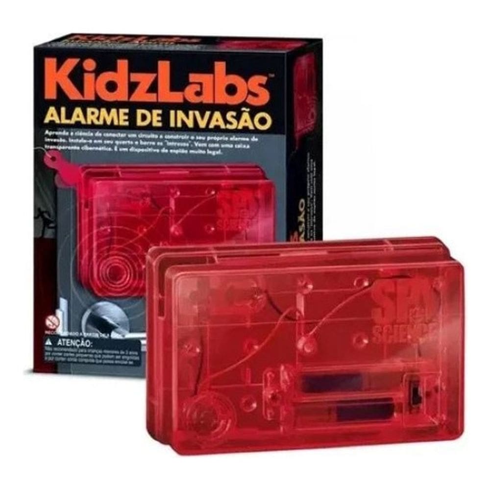 Brinquedo educativo alarme de invasão eletronico kósmika