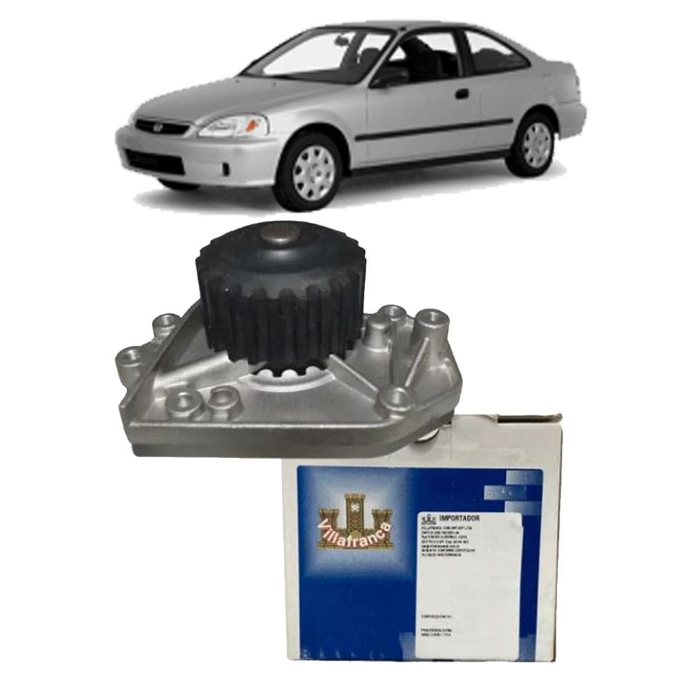 Bomba Água Honda Civic 1.6 16V Motor Vtec 1995 1996 1997 1998 1999 2000