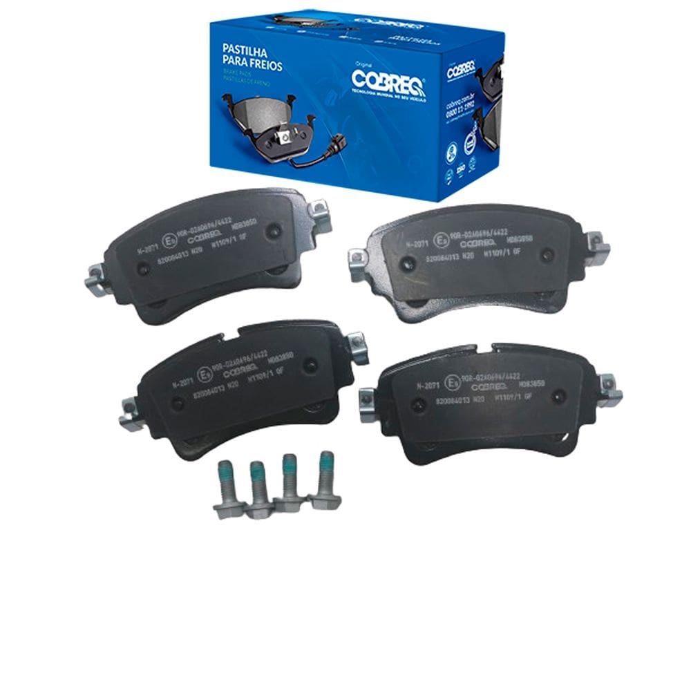 Pastilha De Freio - A4 2015 A 2018 / A5 2016 A 2018 / A6 2018 A 2020 / A7 2017 A 2020 / Q5 2017 A 2020 / Q7 2015 A 2019 - N2071