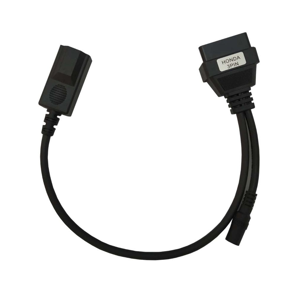 3.02.03.206 - Cabo Adaptador Scanner Honda 3 Pin - Scanner Automotivo Universal - Alfatest
