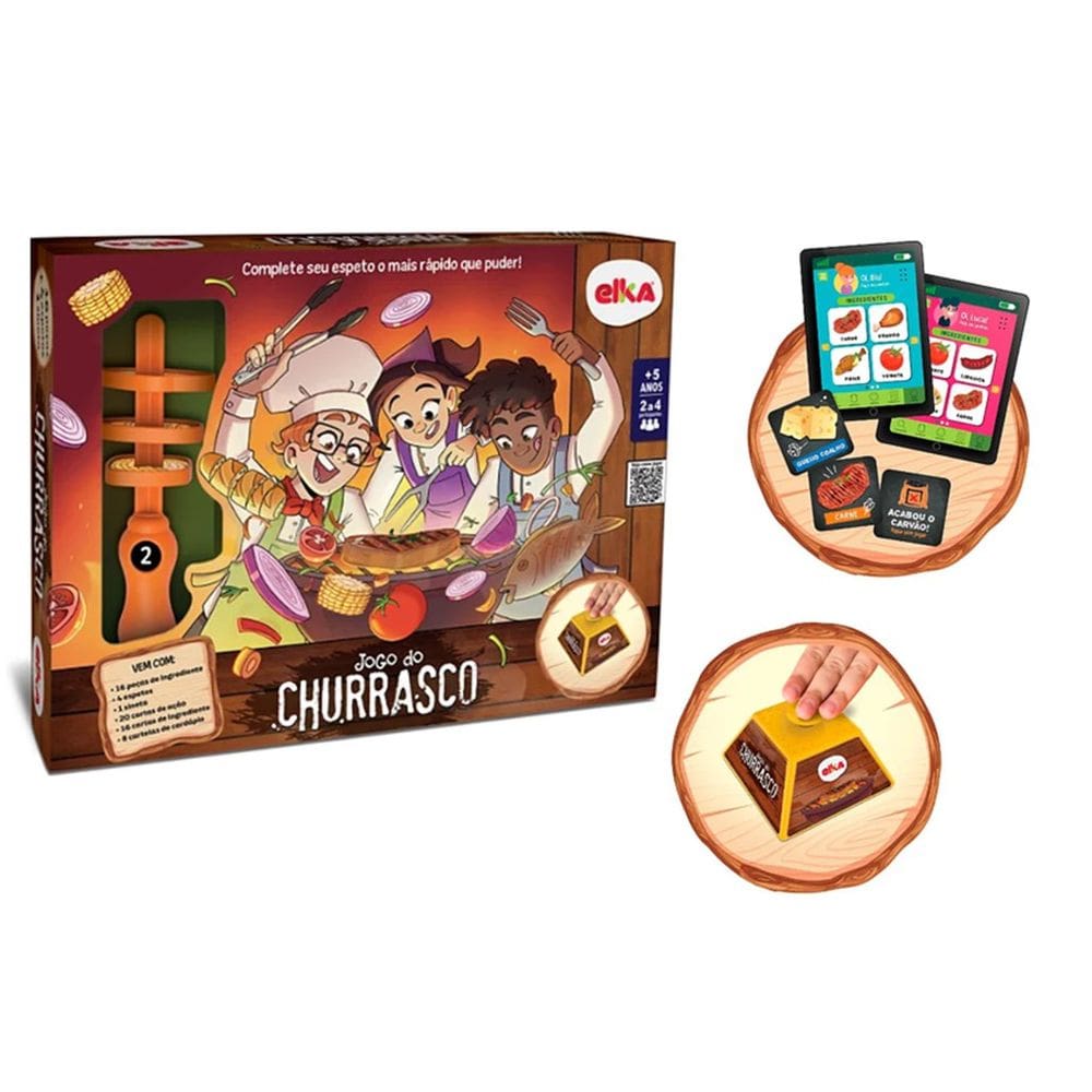 Jogo do Churrasco +5 Anos - Elka