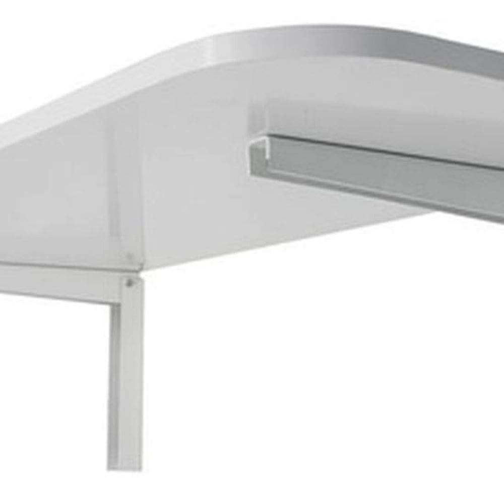 Mesa Com Suporte Dobravel 90x40 Cm Branca