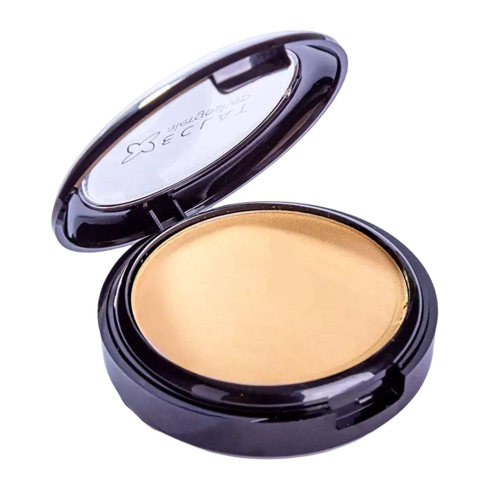 Pó Compacto Facial Hipoalergênico Eclat Cor 02 Bege Média Alergoshop 9g