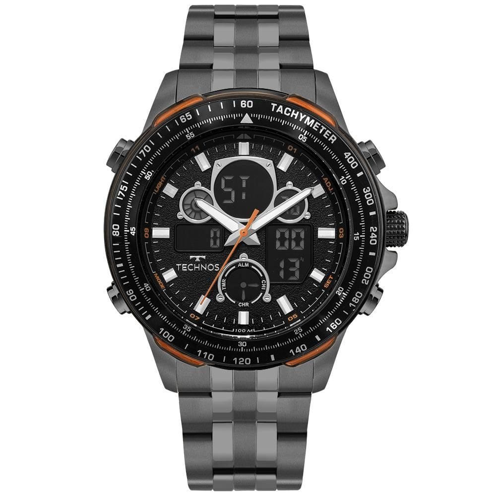 Relógio Technos Masculino Ts Digitech Grafite - BJ4130AC/1P