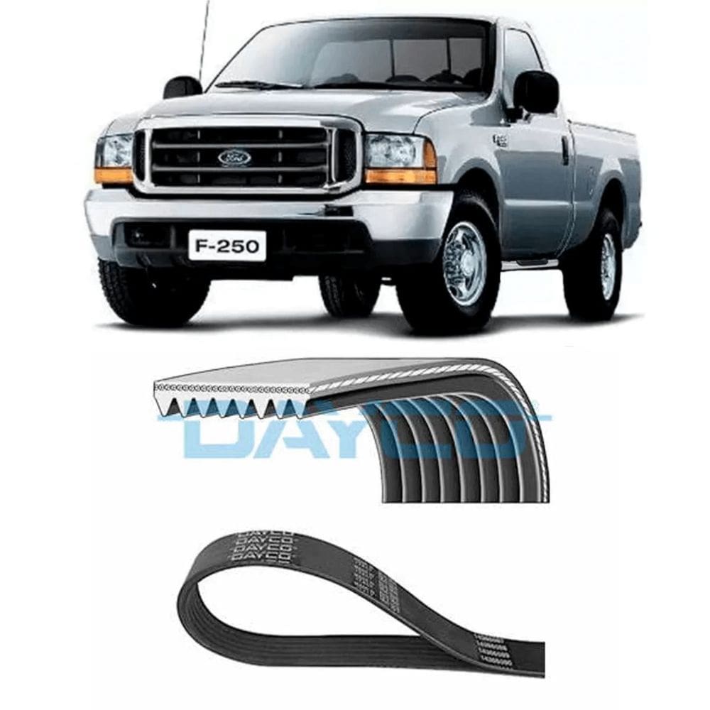 Correia Poly-V (Acessorios) - F-250 1998 A 2003 - 8Pk1420