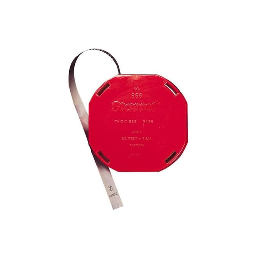 Calibrador De Folga Em Rolo 0,03Mmx7,6Mx13Mm Starrett 666M-3