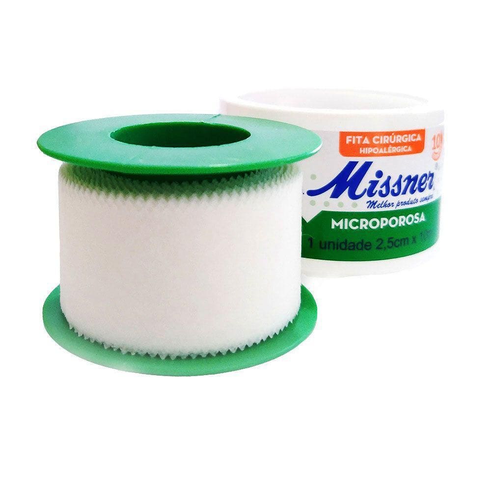 Fita Microporosa 2,5 Cm X 10 M - Missner