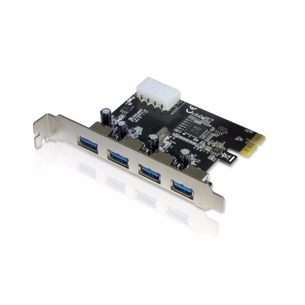 Placa Pci-e Express Usb 3.0 5gbps Com 4 Portas
