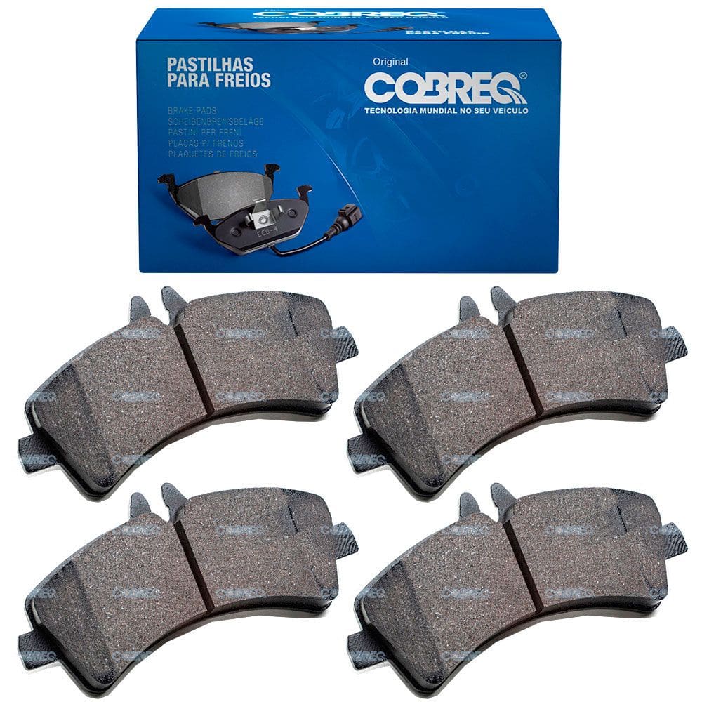 N746 - Pastilha Freio Traseiro - Sprinter Chassi 515 Cdi 12 Em Diante - Cobreq