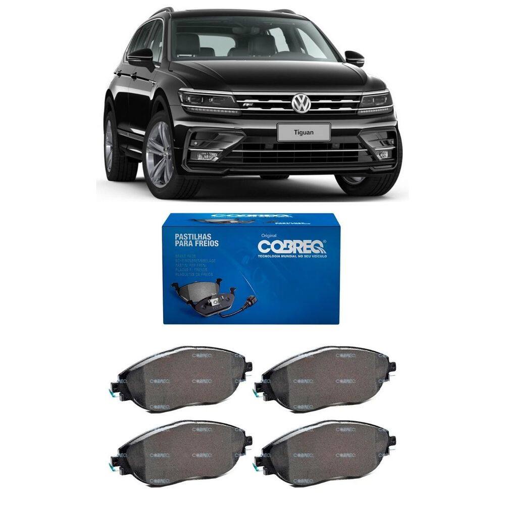 Jogo Pastilha Freio Dianteira - Tiguan 2018 A 2020 - N2009