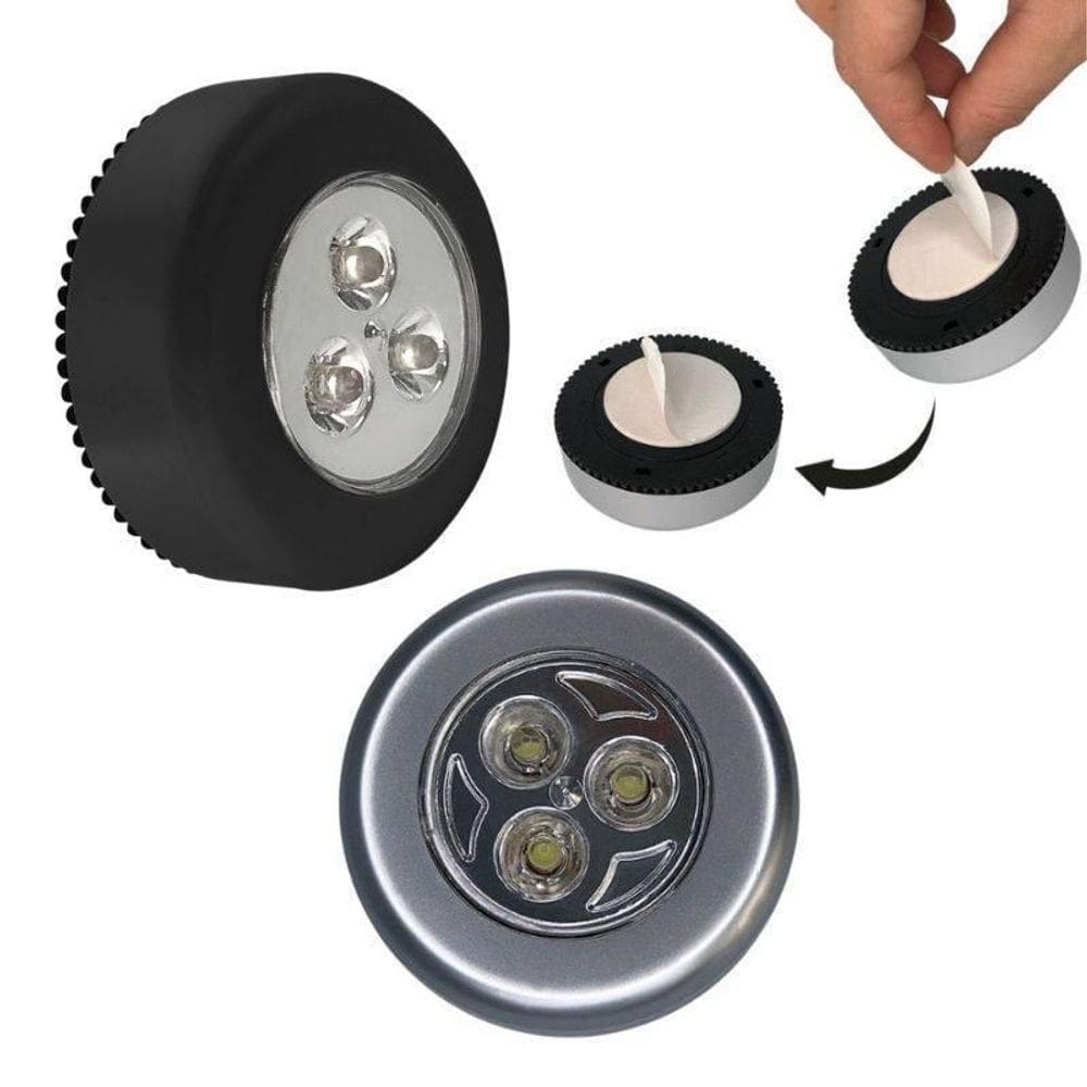 Luminária Led Liga Pelo Toque Portátil Para Armário Closet