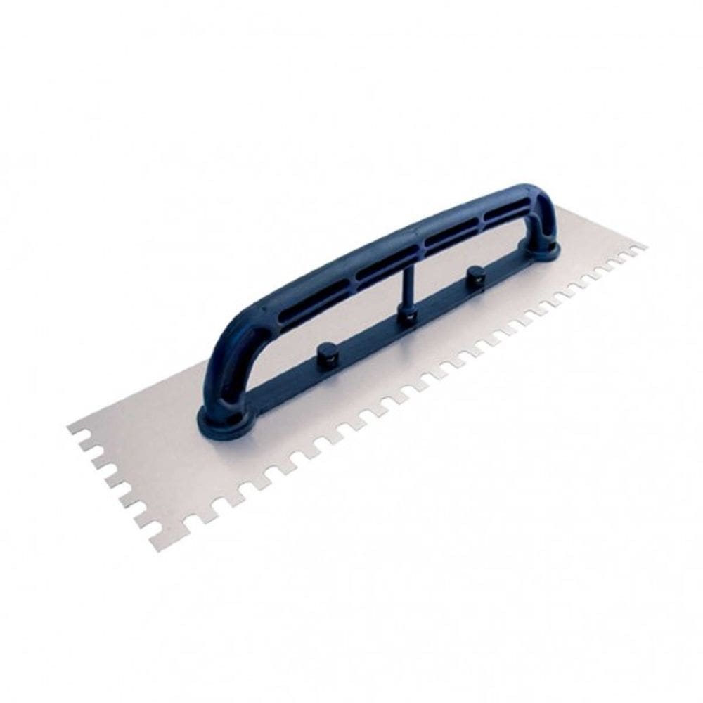 Desempenadeira Aço 12 X 48cm Dentada Cabo Plastico Thompson