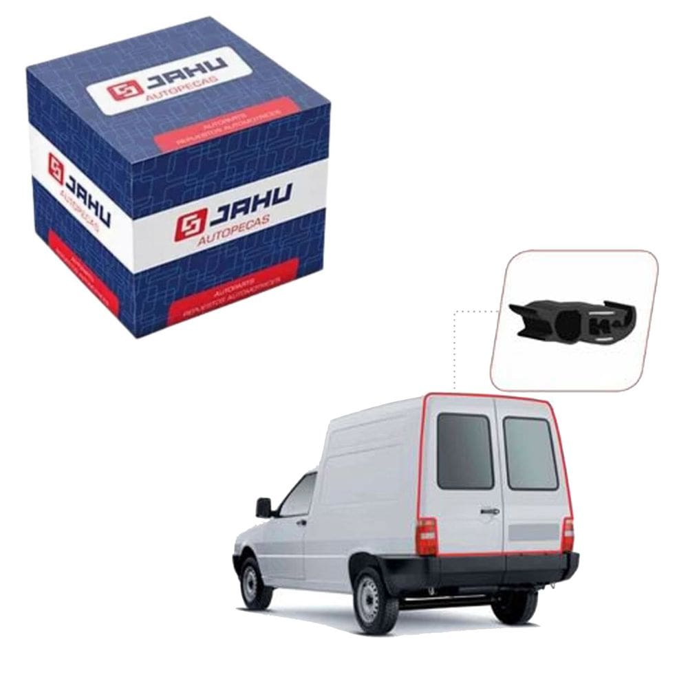Guarnicao Porta Traseira Com Rabicho 4830Mm - Elba 1993 A 1996 / Premio 1993 A 1996 / Tipo 1993 A 1997 / Uno 1993 A 1996 - 605307