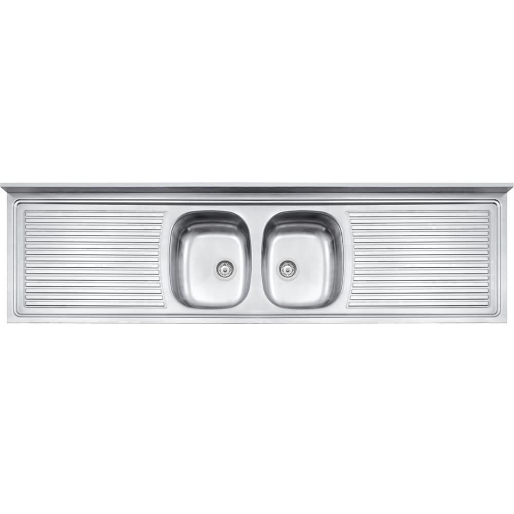 Pia de Apoio Tramontina Ribon 2C 34 em Aço Inox 200 x 55 cm