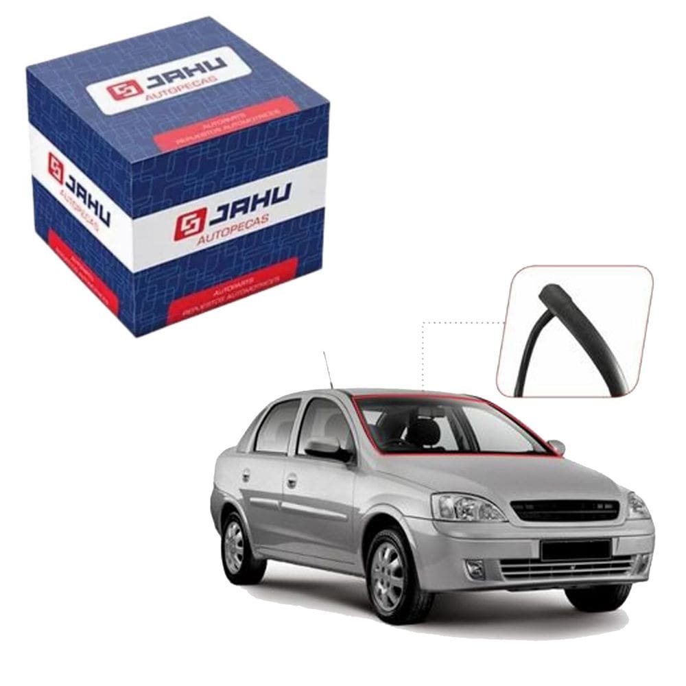 Guarnicao Para-Brisa Aba Larga - Celta 2001 A 2010 / Corsa 2000 A 2006 / Prisma 2007 A 2011 - 330001