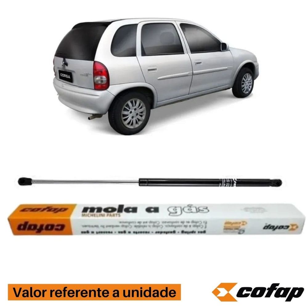 Amortecedor Mola A Gás Tampa Traseira - Corsa 1994 A 2002 - 16298