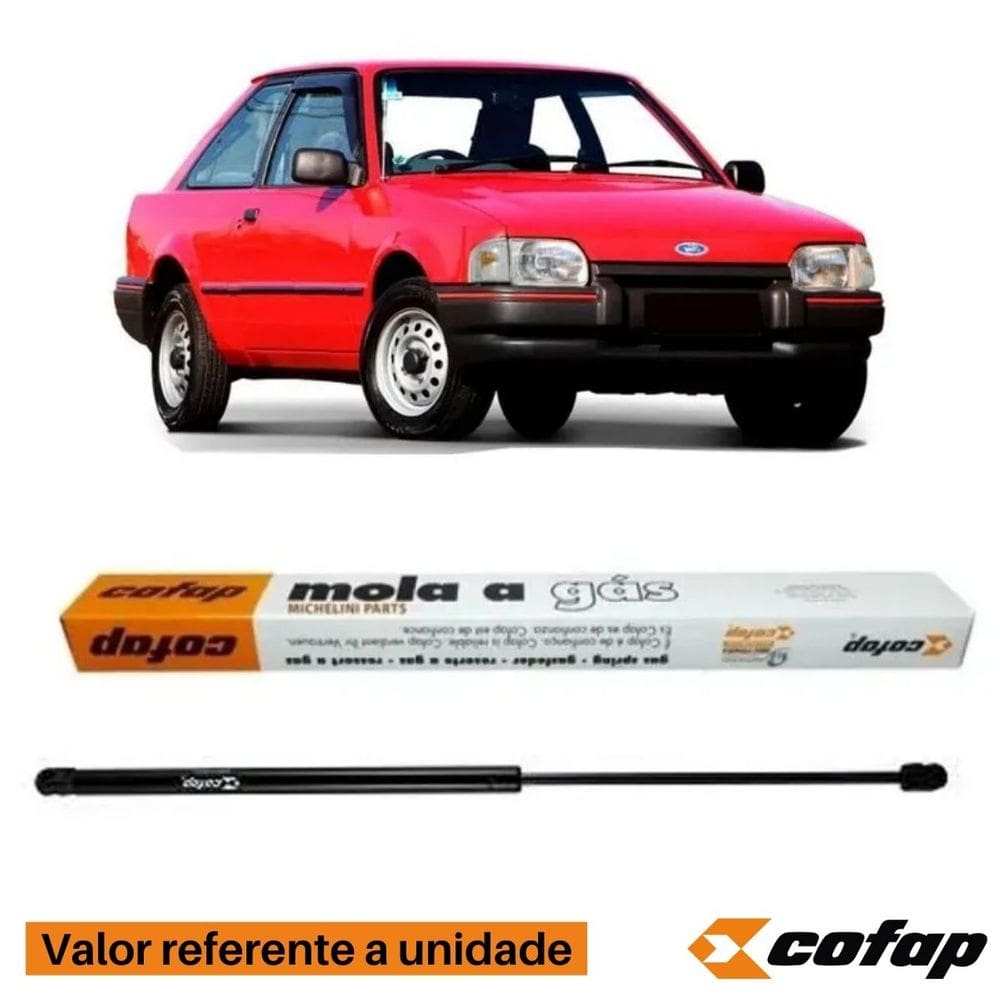 Amortecedor Mola A Gás Porta Traseira - Escort 1984 A 1992 / Escort 1984 A 1992 - Mgc16089