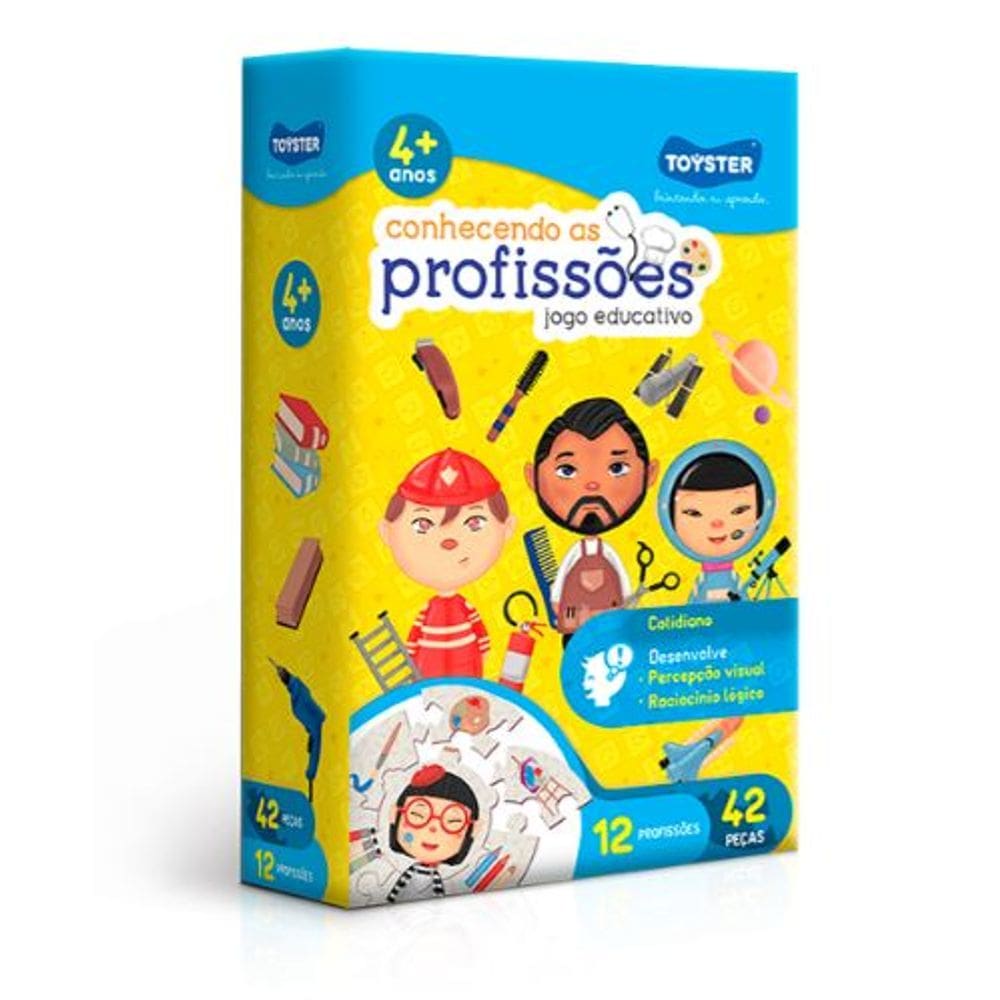 Jogo Educativo Conhecendo as Profissões