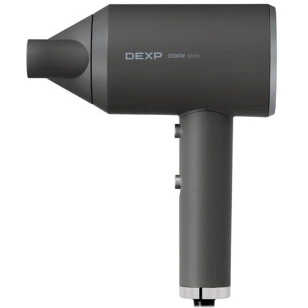 Secador Cabelo Profissional 2000W Cinza 220V Jato Frio E