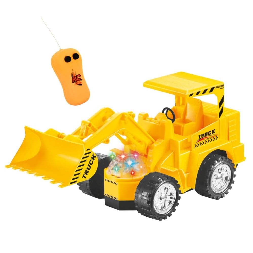 Brinquedo Trator Infantil Carregadeira Articulado Musical
