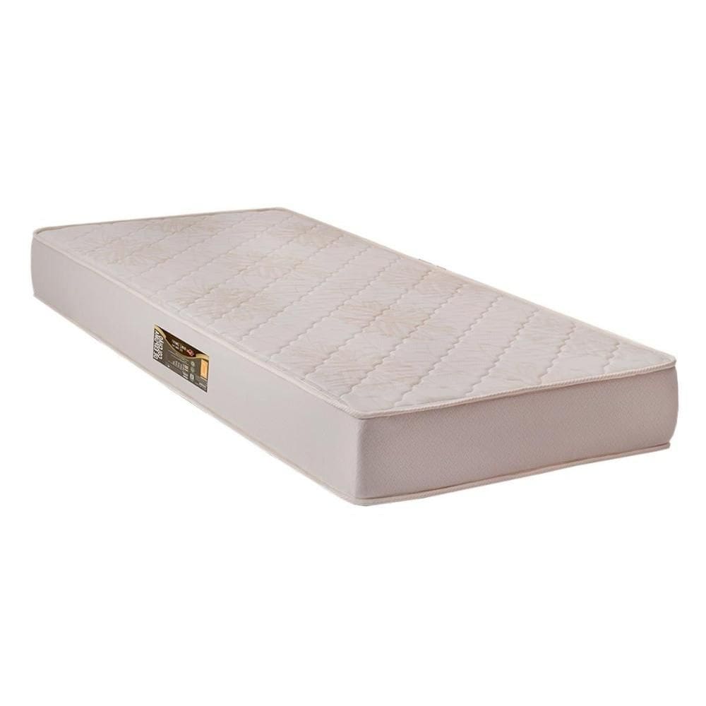 Colchão Solteiro Espuma a Vácuo de D33 Gel Comfort Double Face Bed in Box (88x188x17) - Castor