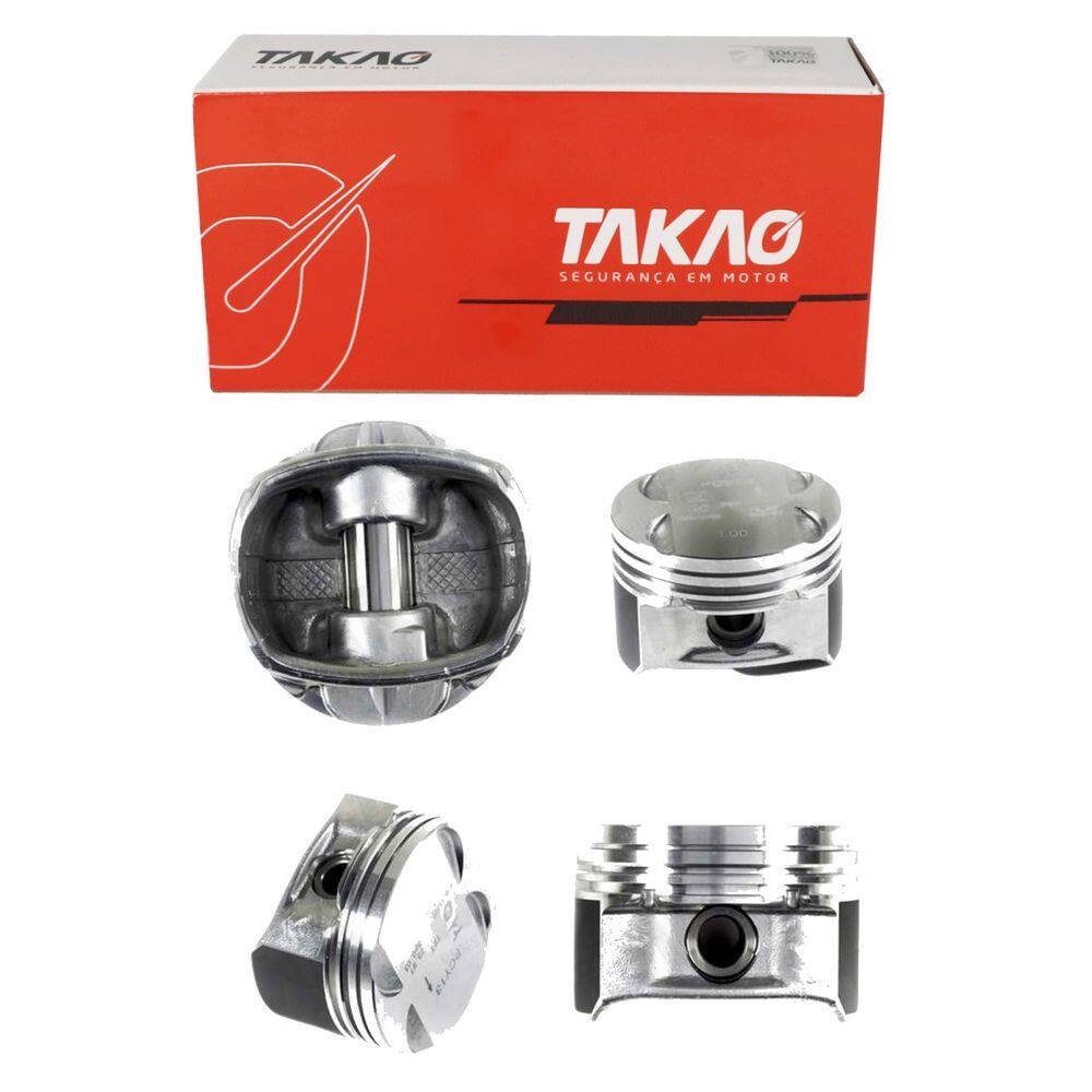 Pistão (Jg) S18 1.3 16V 2010 A 2018 / Face 1.3 16V 2010 A 2018 / Face 1.3 16V 2010 A 2018 - Takao Pcy13Std