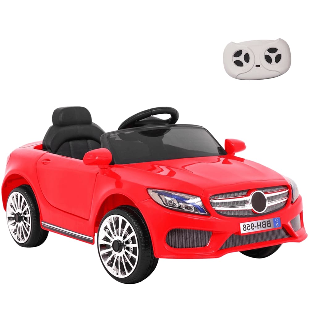 Carro Eletrico Importway Mercedes Vermelho 6V Controle Remoto