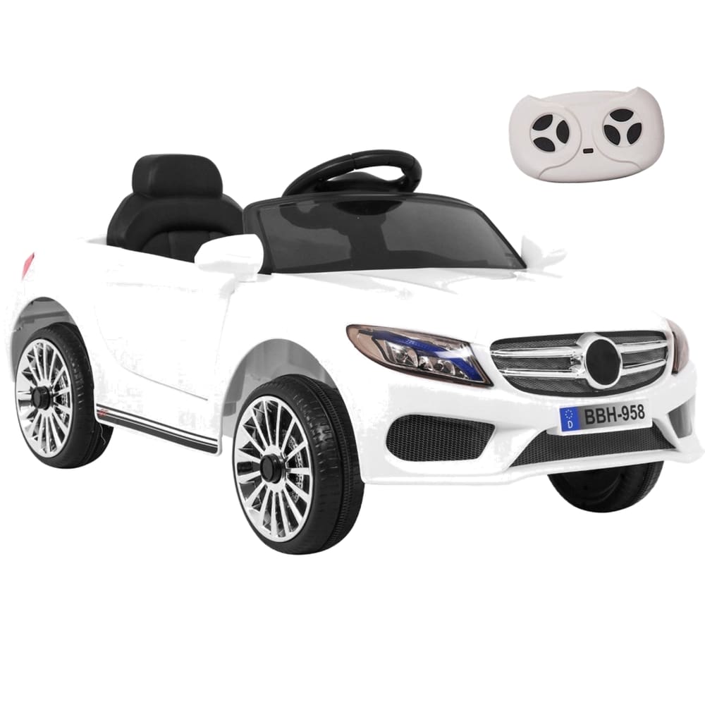 Carro Eletrico Importway Mercedes Branco 6V Controle Remoto