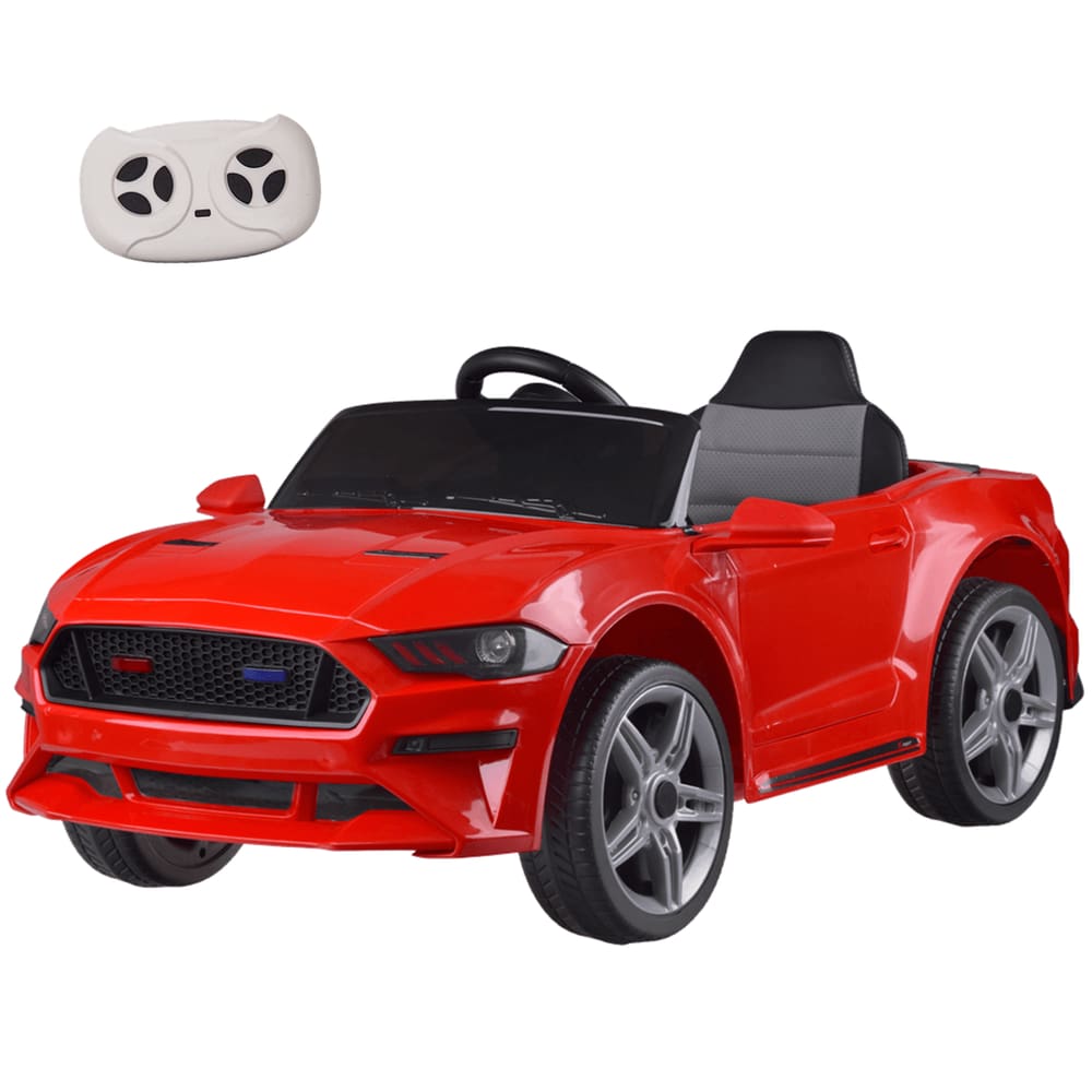 Carro Elétrico Importway Mustang 6V Vermelho Controle Remoto