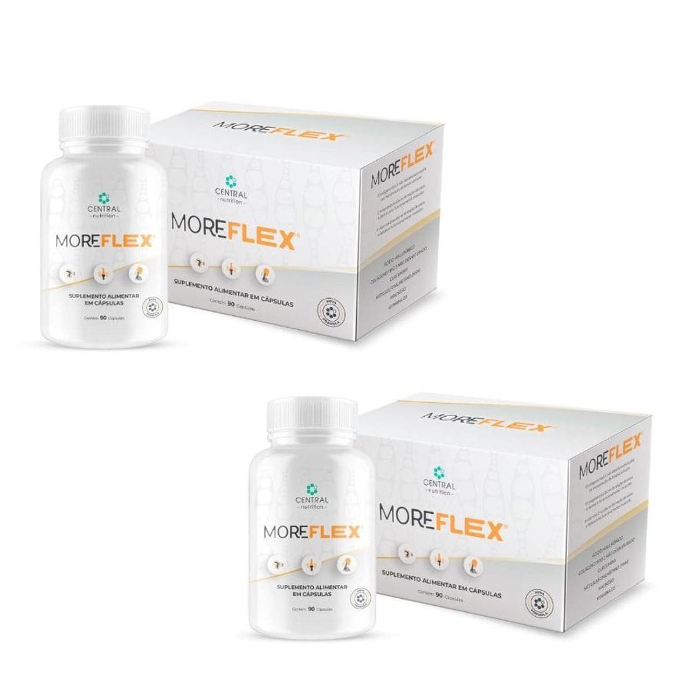 Kit com 2 Moreflex 90 Cápsulas - Central Nutrition