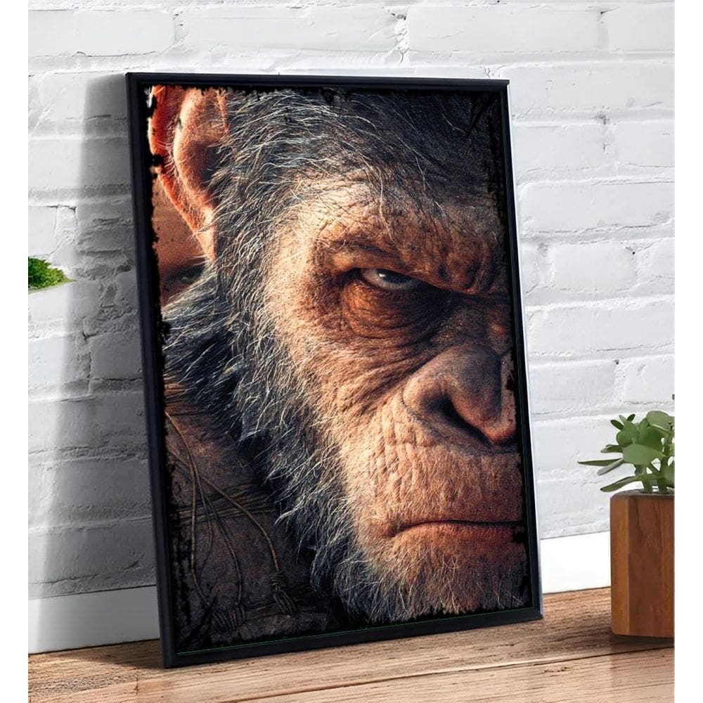 Placa/Quadro Decorativo Planeta Dos Macacos 40X60Cm Ps 2Mm
