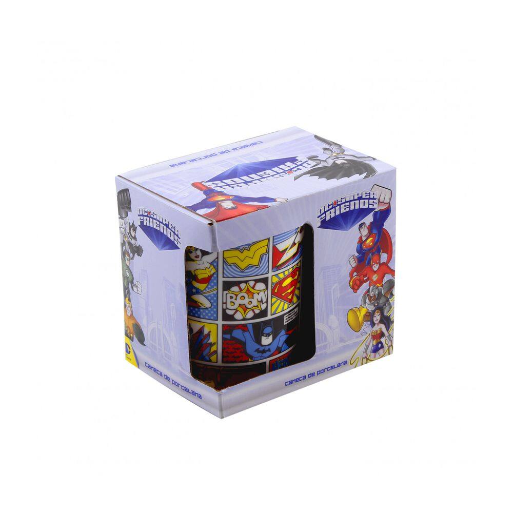 Caneca de Porcelana da Liga da Justiça Oficial