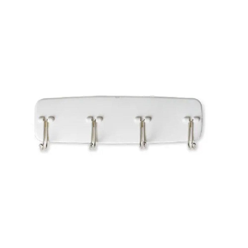 Gancho Adesivo Plastico Branco Grande Secalux 231300