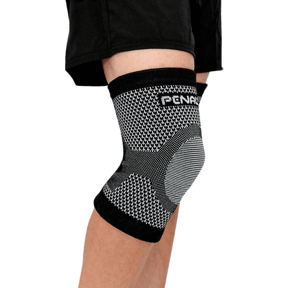 Joelheira Ortopedica Elastica Knit Xxii 654055-9800 - Preto/Branco P