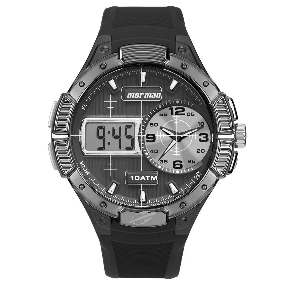 Relógio Mormaii Masculino Action Preto - MO2035MA/8P