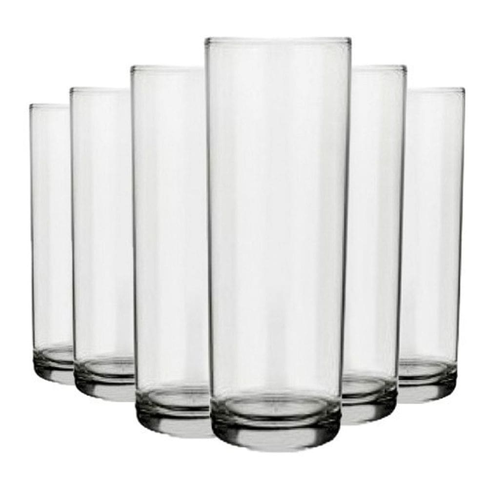 Jogo 6 Copos Tubo Cylinder 320 ml Nadir Figueiredo