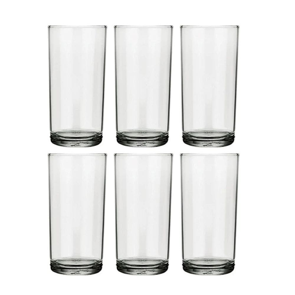 Jogo 6 Copos Long Drink Cylinder 300 ml Nadir Figueiredo