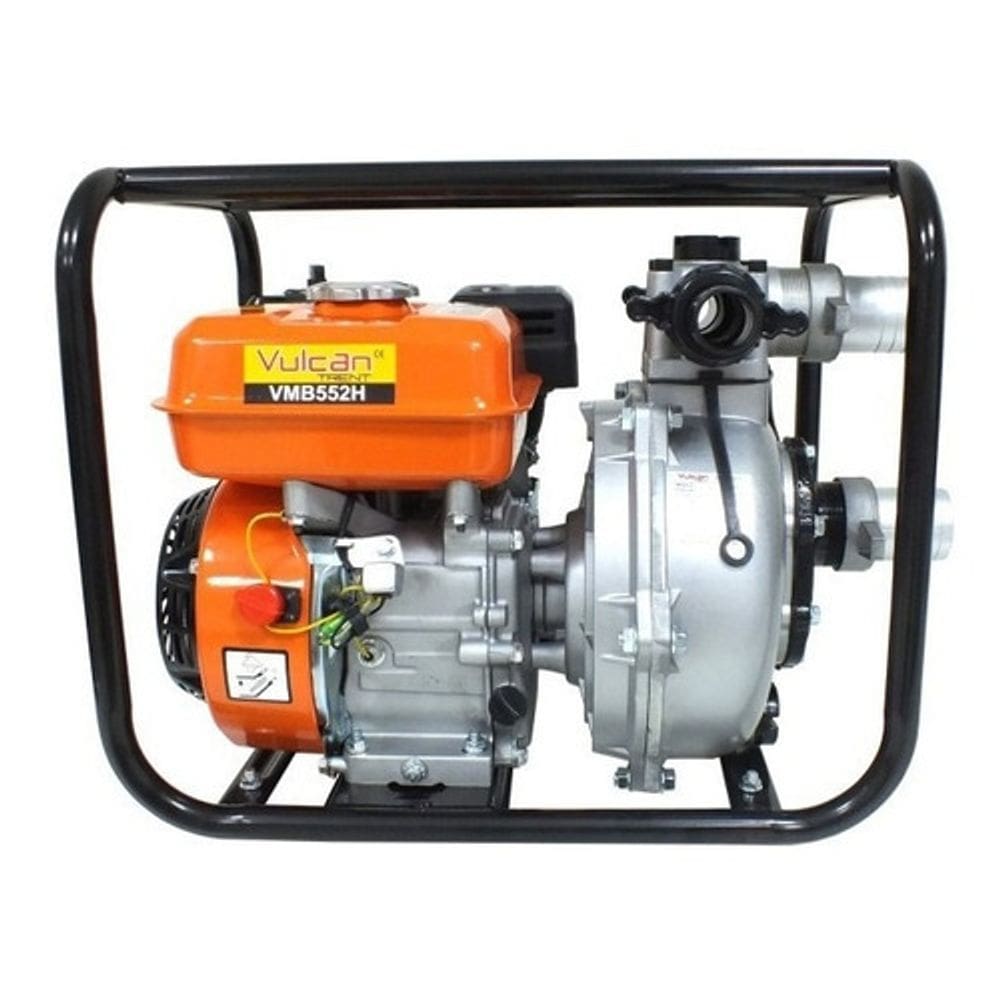 Motobomba Alta Pressão Vulcan 5,5hp Saida De 2 Polegadas