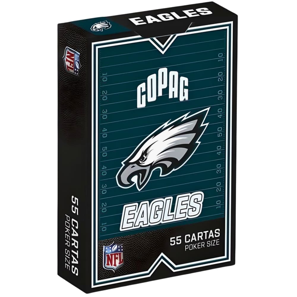 Baralho de Cartas NFL Philadelphia Eagles 55 Cartas Copag