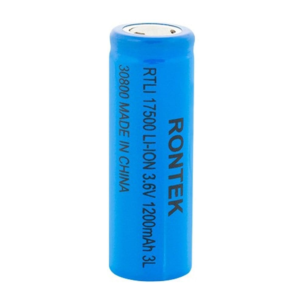 Bateria Recarregável Li-Ion 17500 Sem Top 3,6V 1200Mah
