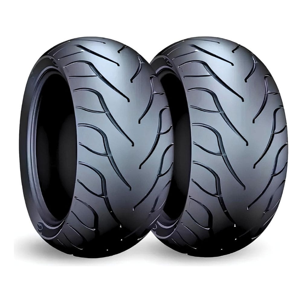 Kit Pneus 110/50-6.5 + 90/65-6.5 P/ Mini Moto Gp