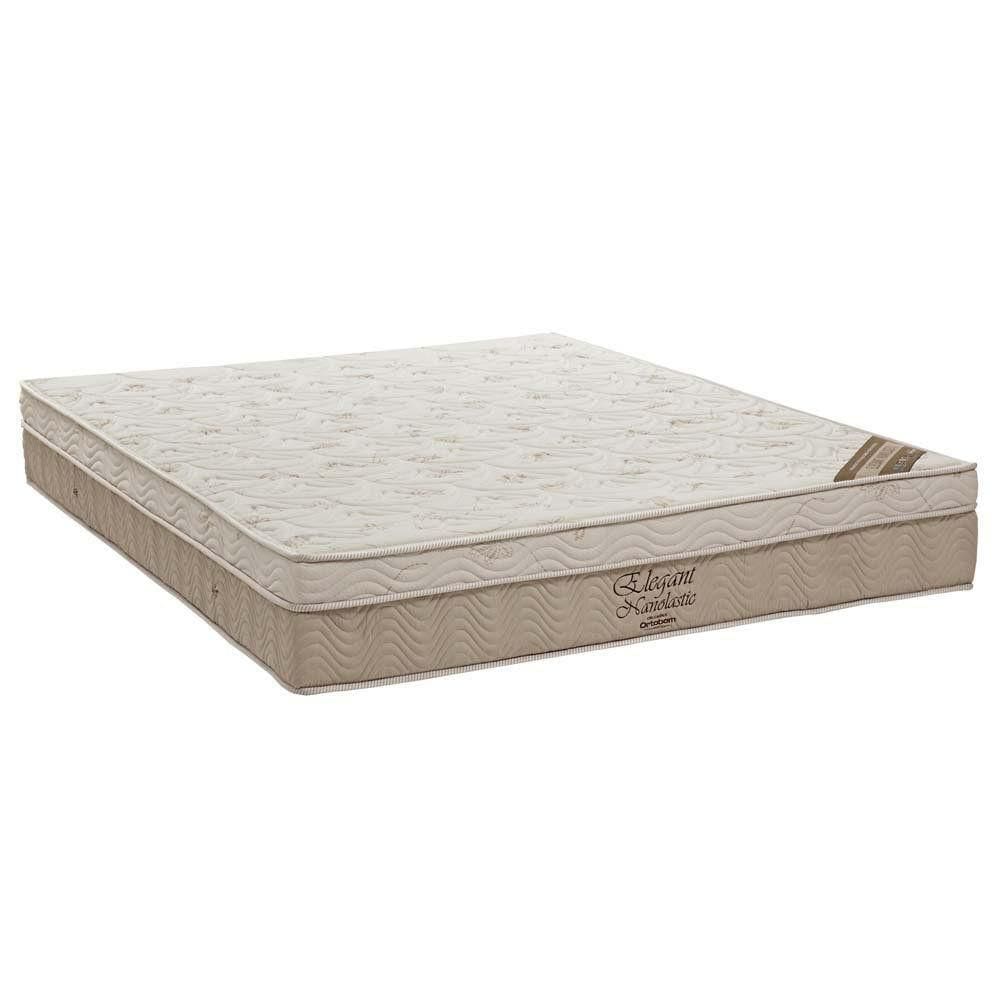Colchão Casal Elegant Molas Nanolastic Ortobom - 138x188x27