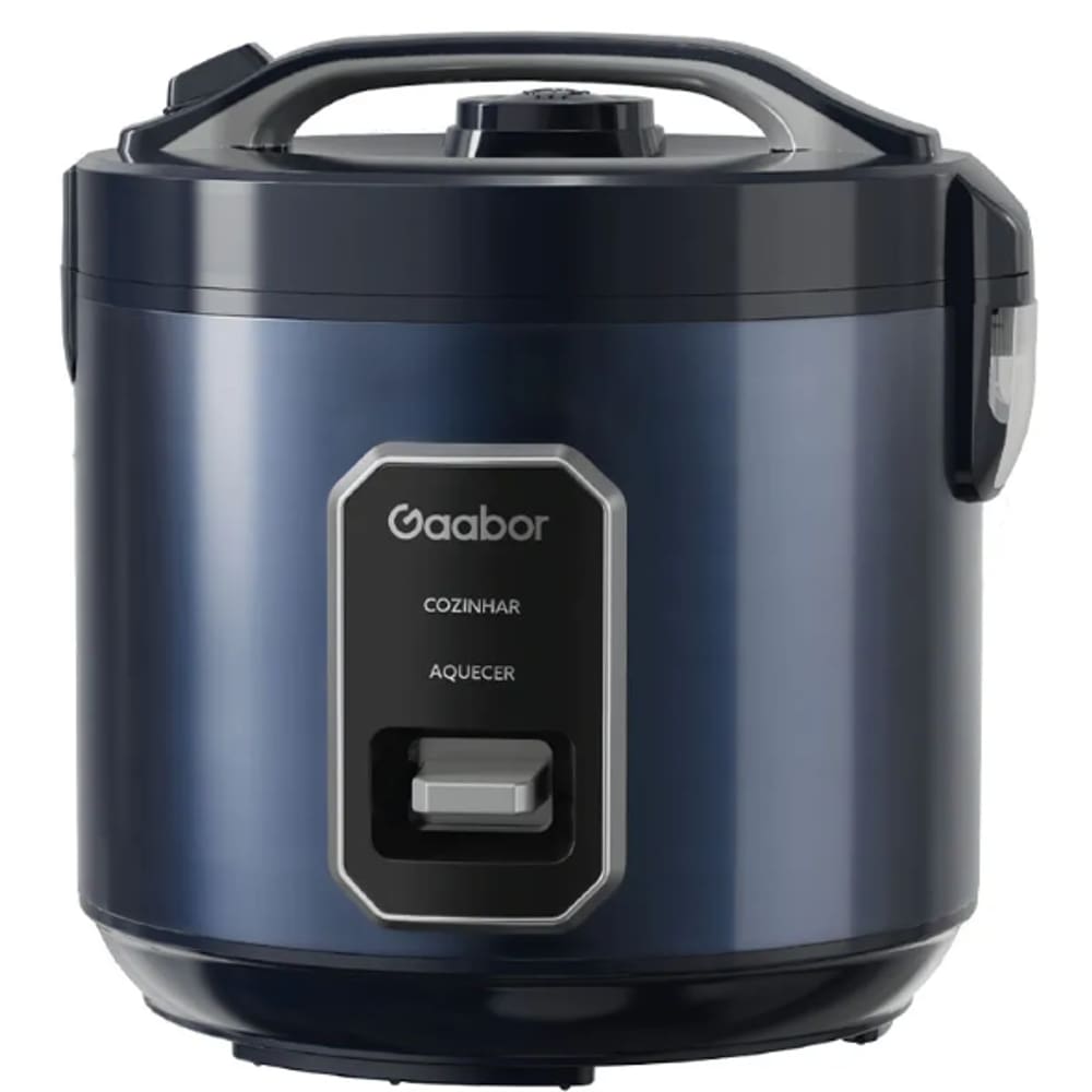 Panela Eletrica de Arroz Grande Gaabor 700W Blue Luxx Tm Familia 127V